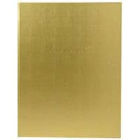 Livre d'or Balacron avec titre 100 pages blanches vertical