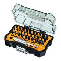 Coffret 35 embouts impact torsion 25mm + 1 porte-embouts - Dewalt