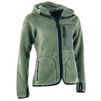 Dames Pile hoodie Autumn green - Blåkläder