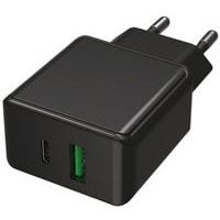 Chargeur secteur 2 ports USB C quick charge + type-C PD - Dacomex