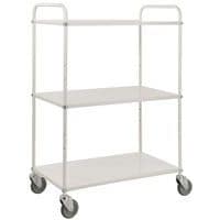 Magazijn trolley Legbord Licht - 3 plateaus - KONGAMEK