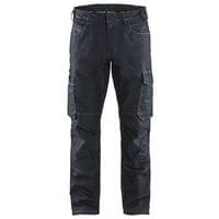 Pantalon services denim/stretch 2D marine