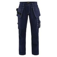 Pantalon artisan femme marine