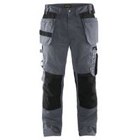 Pantalon artisan gris/noir