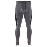 Onderbroek Lang XWARM, 100% merino 1845 - mediuw grijs/zwart