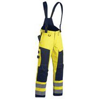 Pantalon hiver multinormes jaune fluorescent/marine