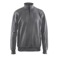 Sweat col camionneur gris