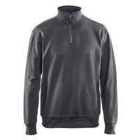 Sweat col camionneur gris foncé