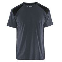 T-shirt gris foncé/noir