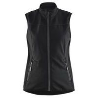 Gilet sans manche softshell femme noir/gris foncé