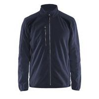 Veste micropolaire marine foncé/noir