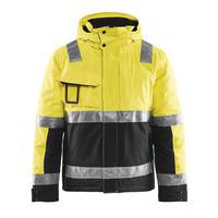 Veste haute visibilité hiver stretch 2D jaune fluorescent/noir