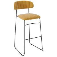 Tabouret empilable MUNDO velours