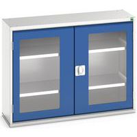 Armoire Verso Portes Transparentes Avec 2 Tablettes 1050x350x800_Bott