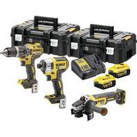 3-delig gereedschapsset XR 18V 5Ah Li-Ion borstelloos - DEWALT