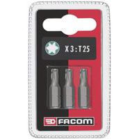 Lot de 3 embouts pour vis TORX® EX.1 - Facom