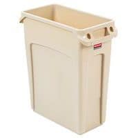 Slim Jim met luchtsleuven 60 ltr Rubbermaid