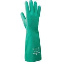 Gants de protection chimique 737 vert - Manchette extra-longue _Showa