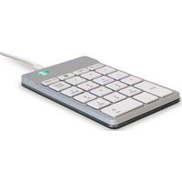 Draadloos digitaal toetsenbord Numpad, Break, Bluetooth - Wit - R-Go Tools