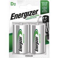 Oplaadbare alkalinebatterij - D/LR20 - Set van 2 - Energizer