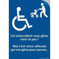 Sticker CET AUTOCOLLANT VOUS GENE N'EST-CE PAS ?