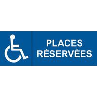 Signalisation places réservées handicapé