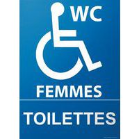 Bord WC TOILETTES FEMMES