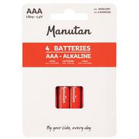 Alkalinebatterij AAA/LR03 - set van 4 - Manutan Expert