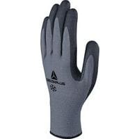 Gants tricot polyester, acrylique, picots nitrile sur paume