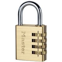 Cadenas à combinaison Masterlock - Combinaison 4 chiffres