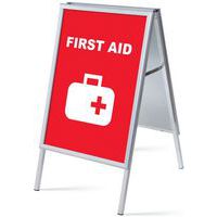 Stoepbord A1 compleet - FIRST AID- - Showdown