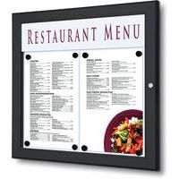 Porte menu mural extérieur - Format paysage - Showdown Displays