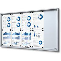 Vitrine verrouillable avec coin de sécurité - Showdown Displays