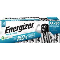 Pile Alcaline Max Plus AA - 50 unités - Energizer