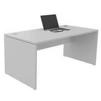 Recht bureau, Type onderstel: Paneel, Hoogte: 72 cm, Totale breedte: 160 cm, Type bureau: Recht bureau