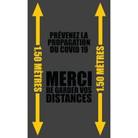 Tapis de distanciation physique