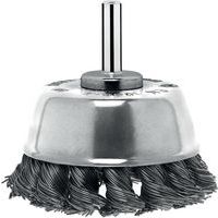 Brosse boisseau diamètre 65mm à fils acier 0,5mm