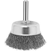 Brosse boisseau diamètre 70mm à fils acier 0,3mm