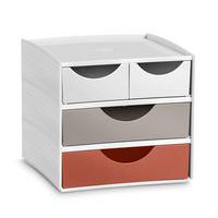 Miniopbergmodule MyCube 3-211, wit, zand, terracotta - CEP