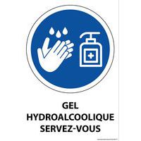 Bord GEL HYDROALCOOLIQUE SERVEZ-VOUS