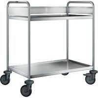 Chariot de débarrassage ARW 9 x 6-2 avec roues en plastique_Blanco