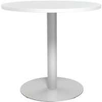 Vergadertafel rond 80 cm trompetvoet