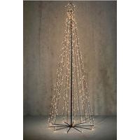 Lichtgevende kerstboom met timer en afstandsbediening