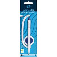 Stylo avec chainette - Klick-fix - blanc/bleu - Schneider