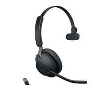 Headset met snoer Evolve2 65 Mono USB-A MS Link 380a - Jabra