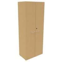 Armoire haute bois 2 portes battantes Buronomic