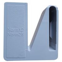 Crochet d'angle PVC Norme 12 - Hupfer