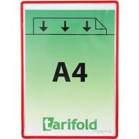 Displayframe zelfklevend Tarifold, lange zijde, A4 - Djois