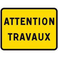 Panneau de signalisation temporaire KC1 Attention Travaux - Lacroix