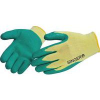 Gants polyester/coton a enduction latex finition crepe - Singer Safety